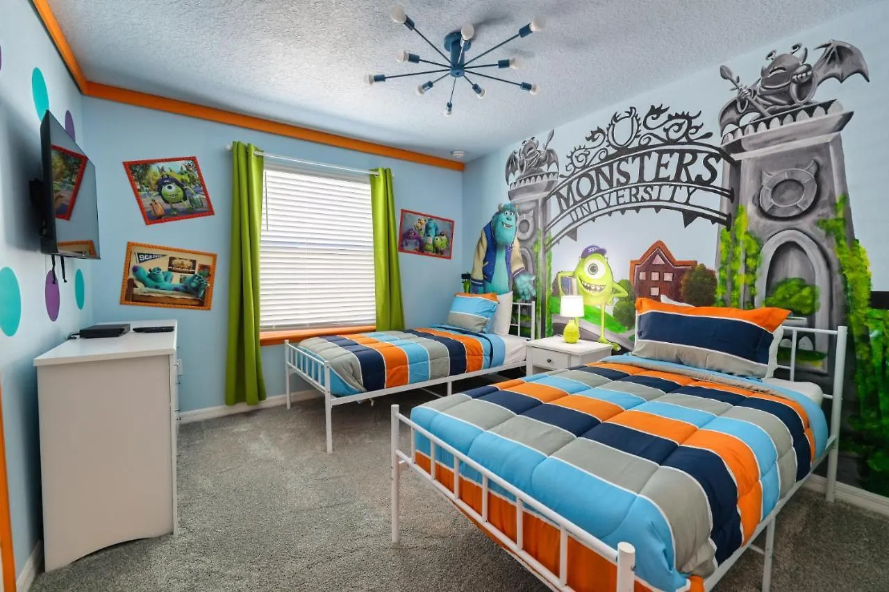 Nyaraló Magical 10-Bed Themed Windsor Island Home Davenport Amerikai Egyesült Államok