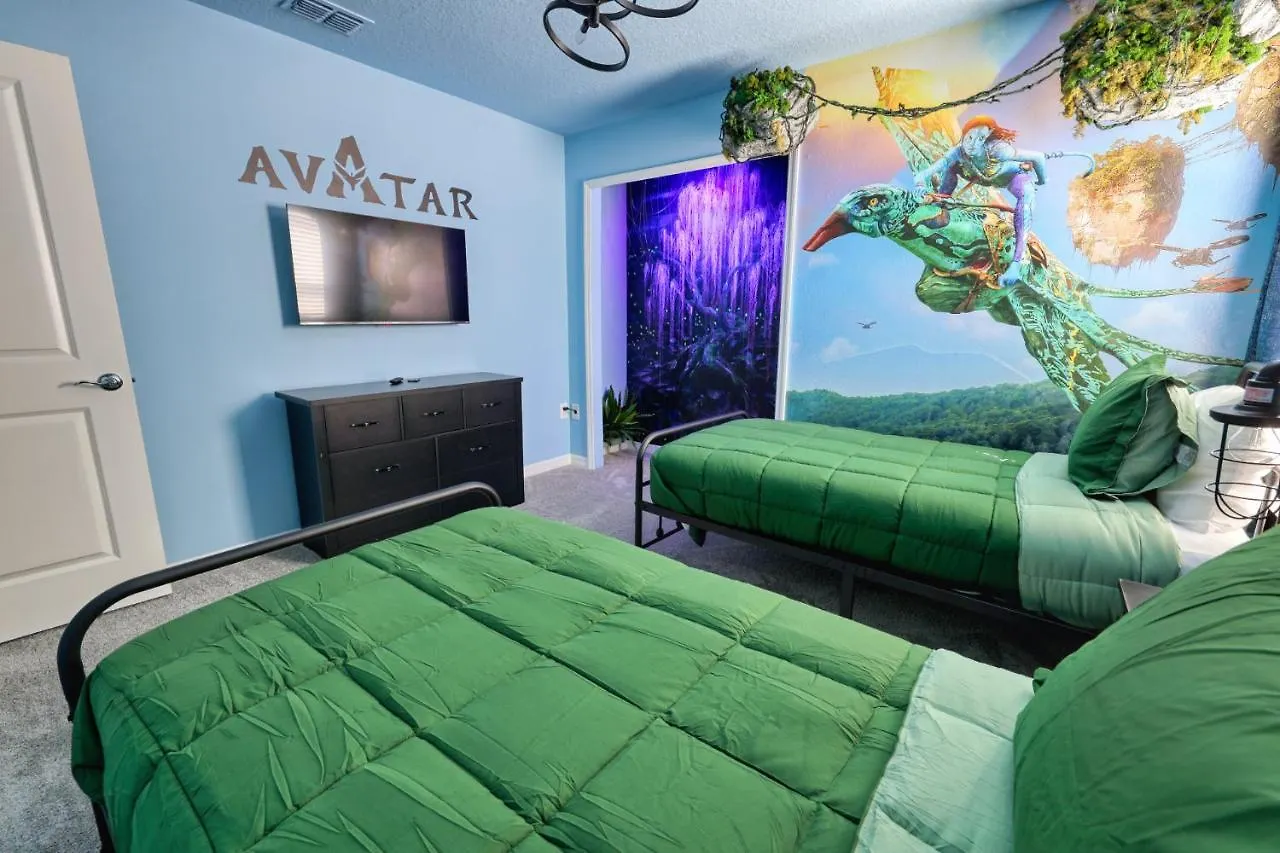 Nyaraló Magical 10-Bed Themed Windsor Island Home Davenport Amerikai Egyesült Államok